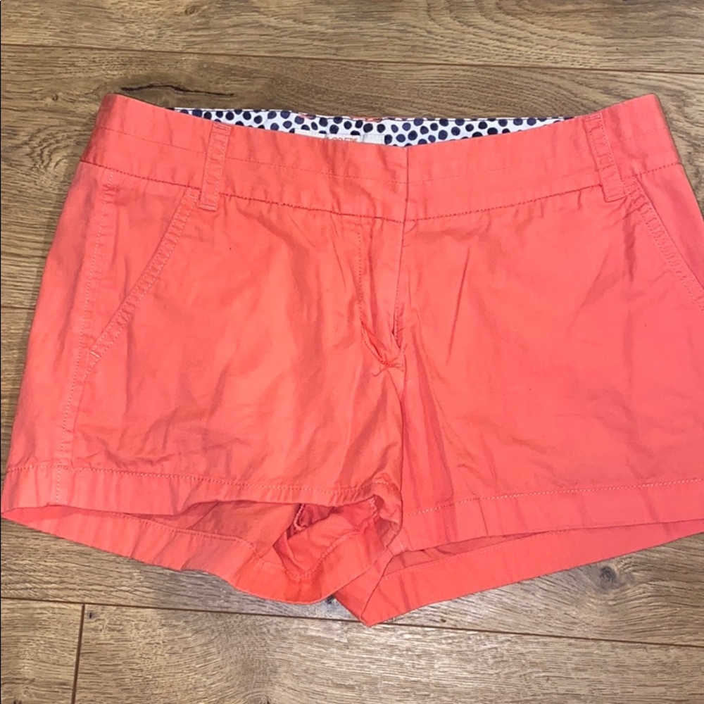 Jcrew Factory Coral Chino shorts
